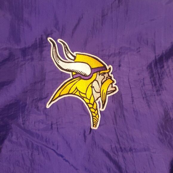 Vintage Starter Minnesota Vikings Puffer Jacket Youth 14/16 - Picture 3 of 10
